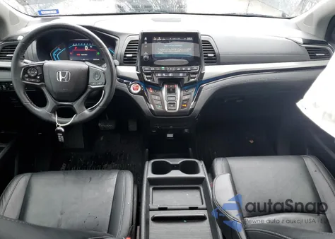 2022 Honda Odyssey Touring from USA, damaged, VIN 5FNRL6H85NB000614